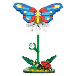 Crayola - Butterfly Garden 270-Piece Brickcraft Building Set - Multi-Color