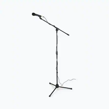 Front. On Stage Stands - On Stage MS7500 Microphone Stand Pack - Black.