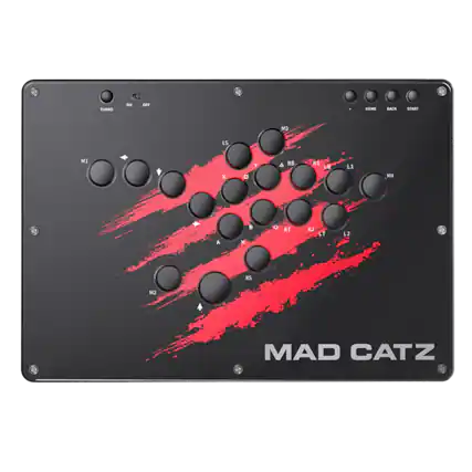 TURBO ON OFF HOME BACK START LS M1 X Y RB R1 LB L1 M4 A RT R2 LT L2 RS M2 MAD CATZ