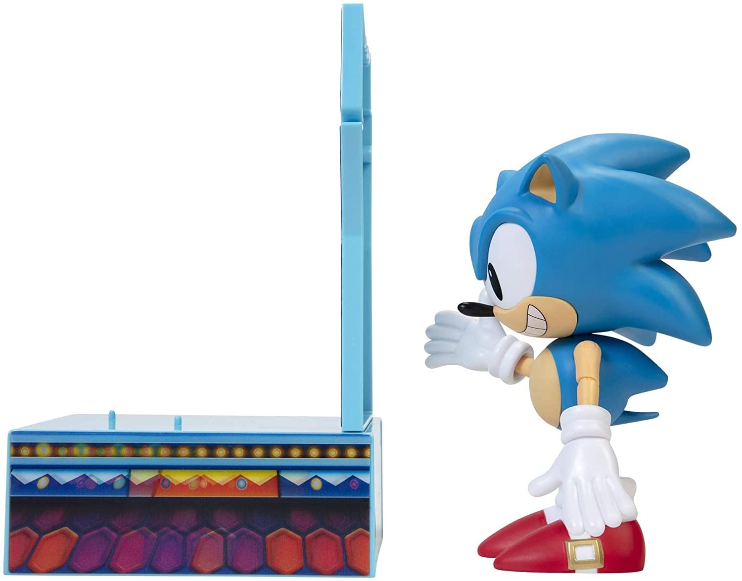 Alt View 1. Jakks Pacific - Sonic the Hedgehog 6 Inch Collector Edition Action Figure - Blue.