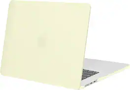 mosiso - MacBook Air 15 inch Case for models A3448 A3241 A3114 A2941 (2023-2026) - Pastel Yellow
