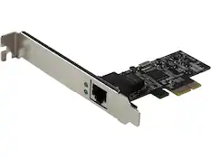 Front. StarTech.com - StarTech.com 1 Port 2.5Gbps 2.5GBASE-T PCIe LAN Card (RTL8125) - Win/Mac/Linux.