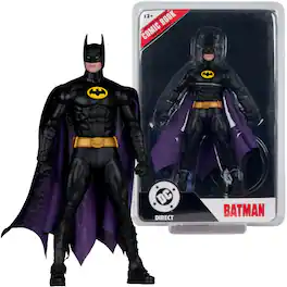 McFarlane Toys - DC Direct - Page Punchers - Batman (Batman 89) 7" Action Figure & Comic - COLLECTIBLES - Multicolor