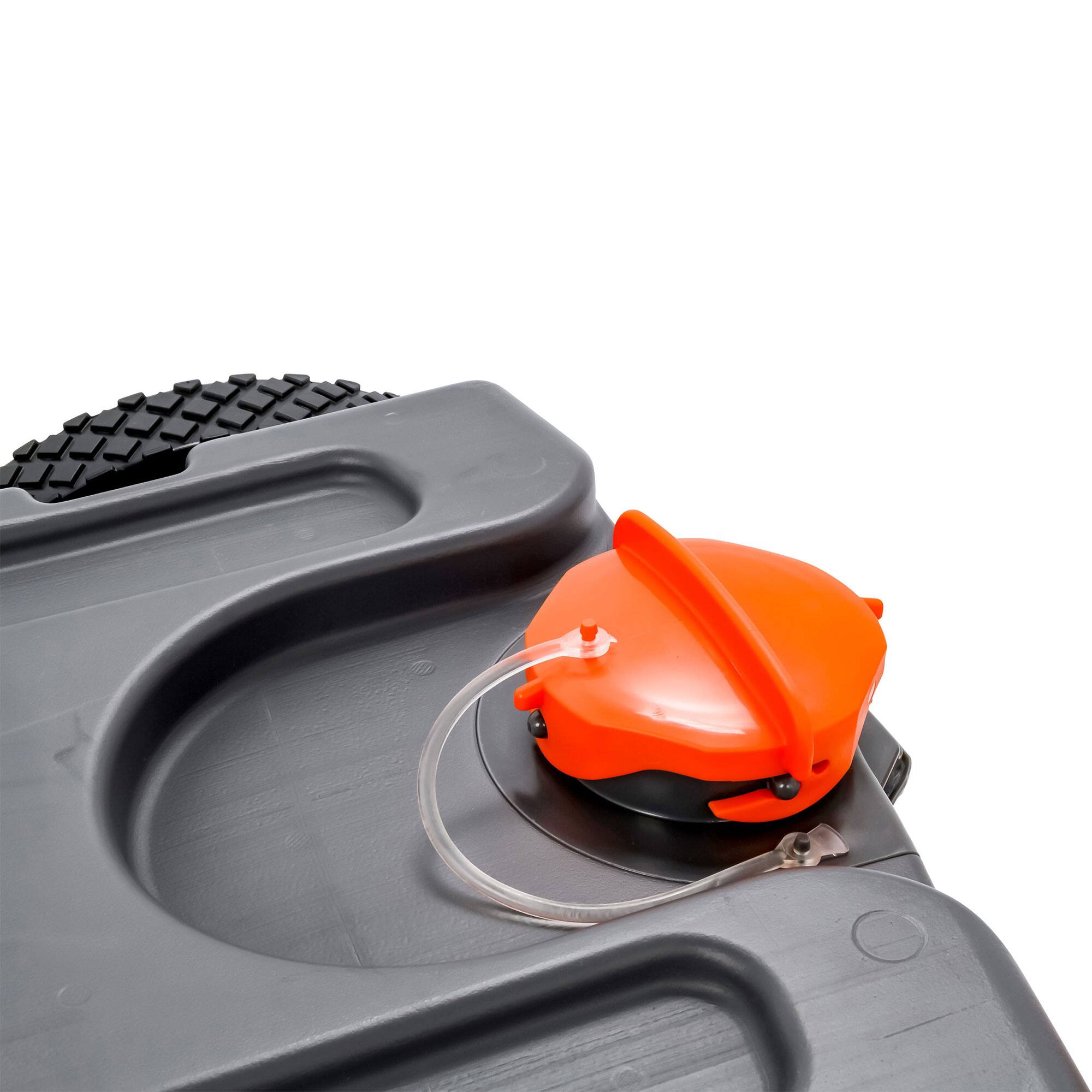 Alt View 5. Camco - Camco 39006 Rhino Portable 36 Gallon RV Waste Tank Holding Hose and Accessories - Gray.