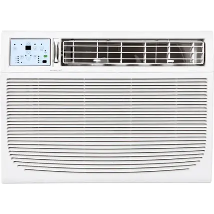 Front. Keystone - 1000 Sq. Ft 18,000 BTU 230V  Window Air Conditioner R32 - White.