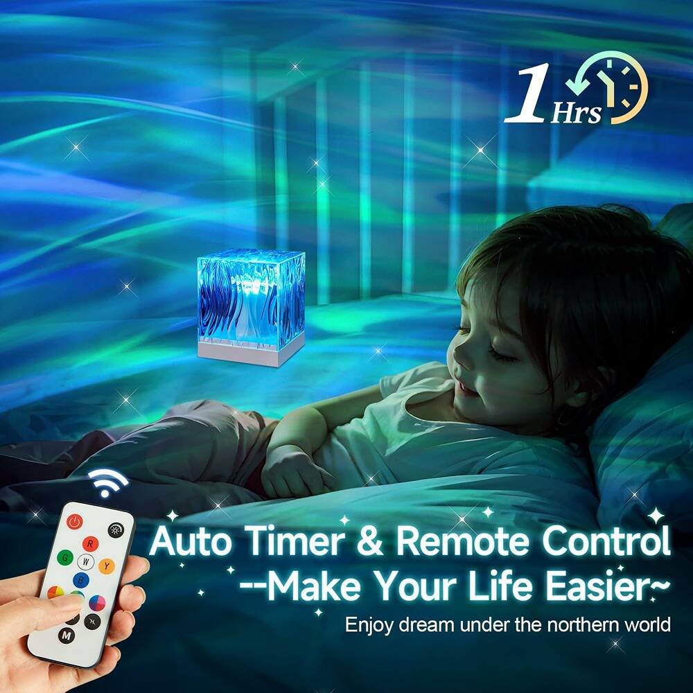 1 Hrs  
Auto Timer & Remote Control  
--Make Your Life Easier~  
Enjoy dream under the northern world