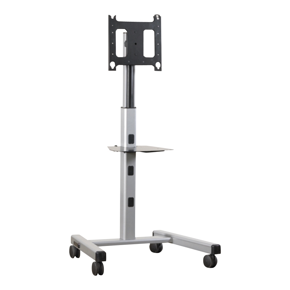 Angle View: Chief - Triple Horizontal Table Stand for Most 10" - 24" Flat-Panel Monitors - Black
