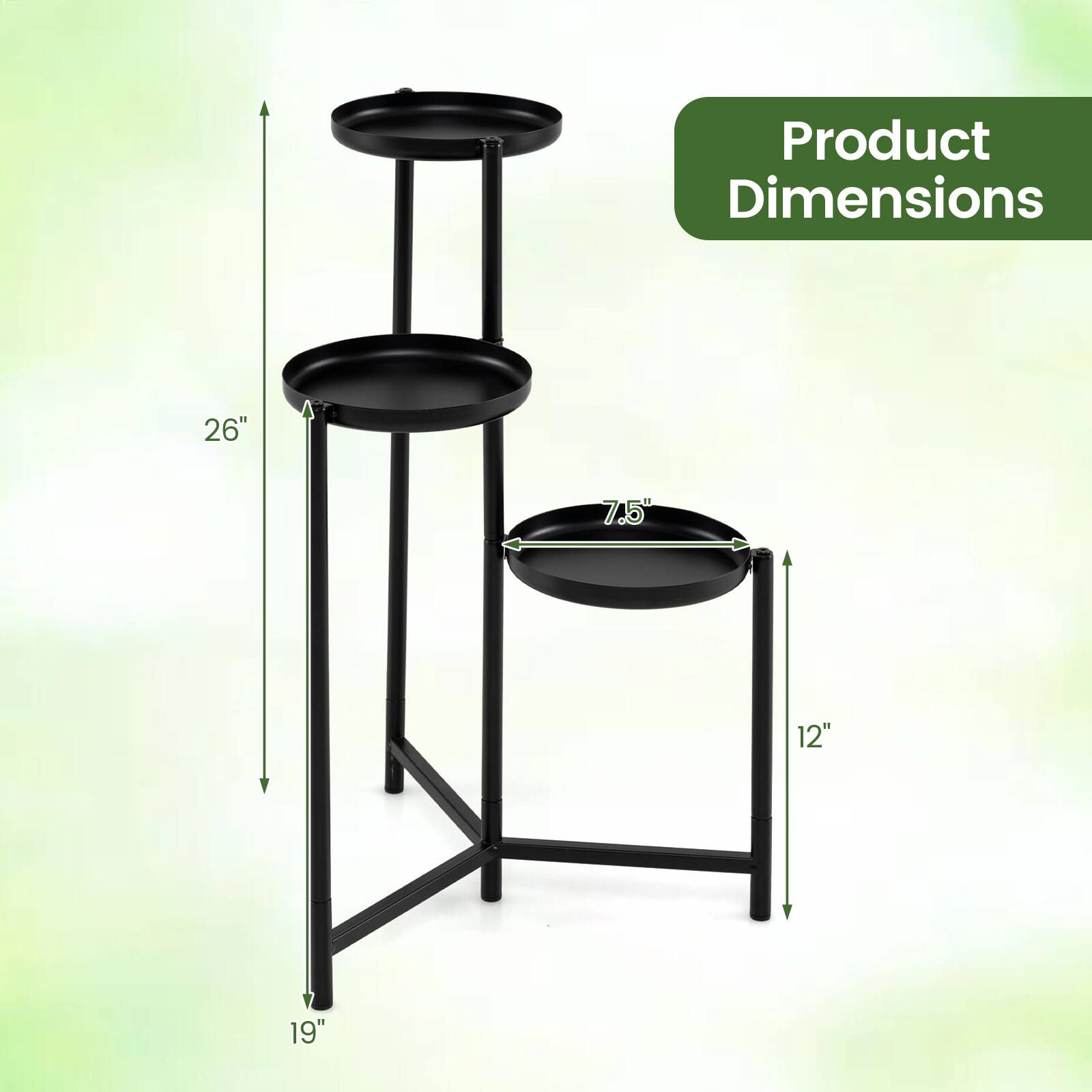 Product Dimensions: 26" x 7.5" x 12" x 19"