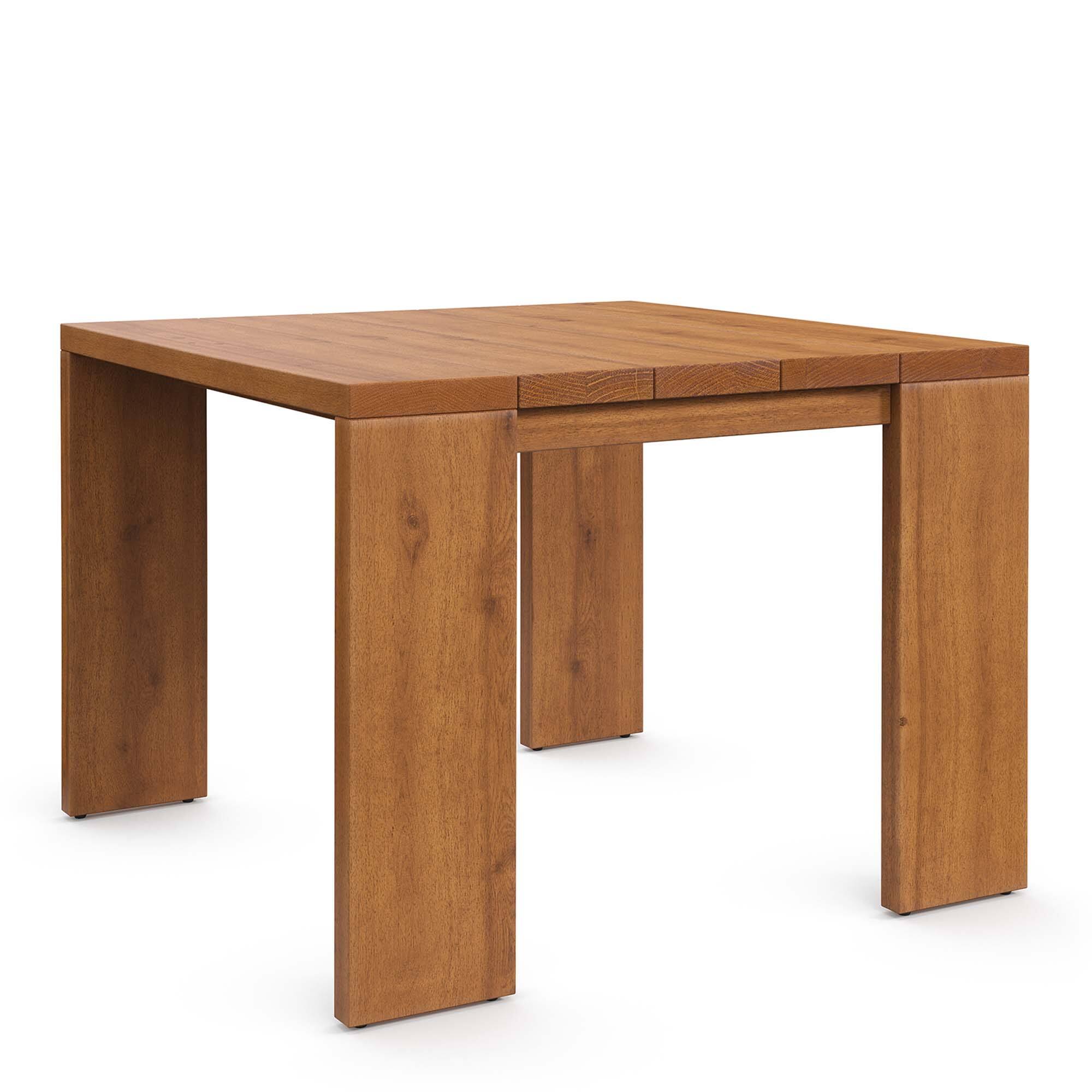 Angle. Modway - Tahoe Outdoor Patio Acacia Wood Side Table by Modway - Natural.