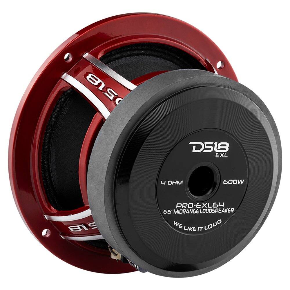 518  
D518 EXL  
4 OHM  
600W  
18 S  
PRO-EXL64 6.5" MIDRANGE LOUDSPEAKER  
WE LIKE IT LOUD