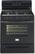 Front Standard. Frigidaire - Gallery 30" Self-Cleaning Freestanding Gas Convection Range - Black.