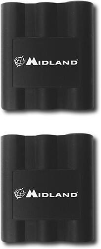 Midland - NiMH Battery Pack for LXT and GXT Series Radios (2-Pack)-Front_Standard 