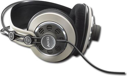 Angle Standard. AKG - Over-the-Ear High-Definition Headphones - Mocha Sand.