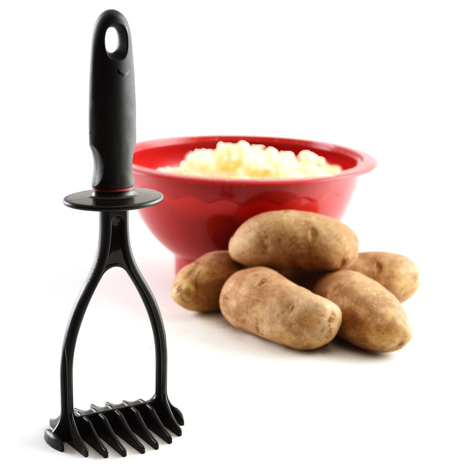 Alt View 5. Norpro - Heat Resistant Black Nylon Potato Masher, 11-Inch - Black.