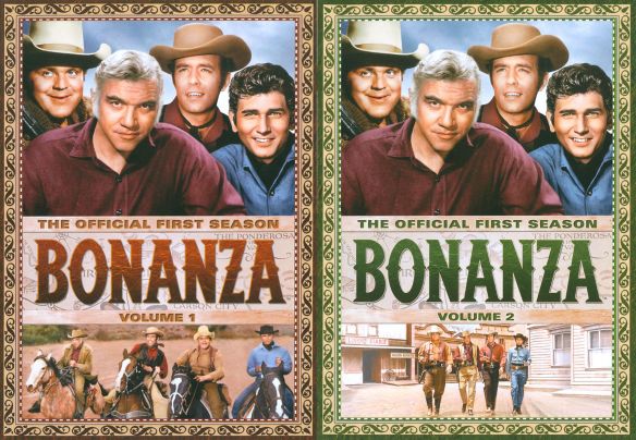  Bonanza: The Official First Season, Vols. 1 and 2 [8 Discs] [DVD]