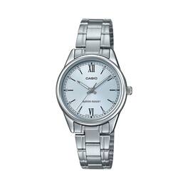 Casio - Women’s Analog Watch with Blue Dial - LTP-V005D-2B3UDF - Silver