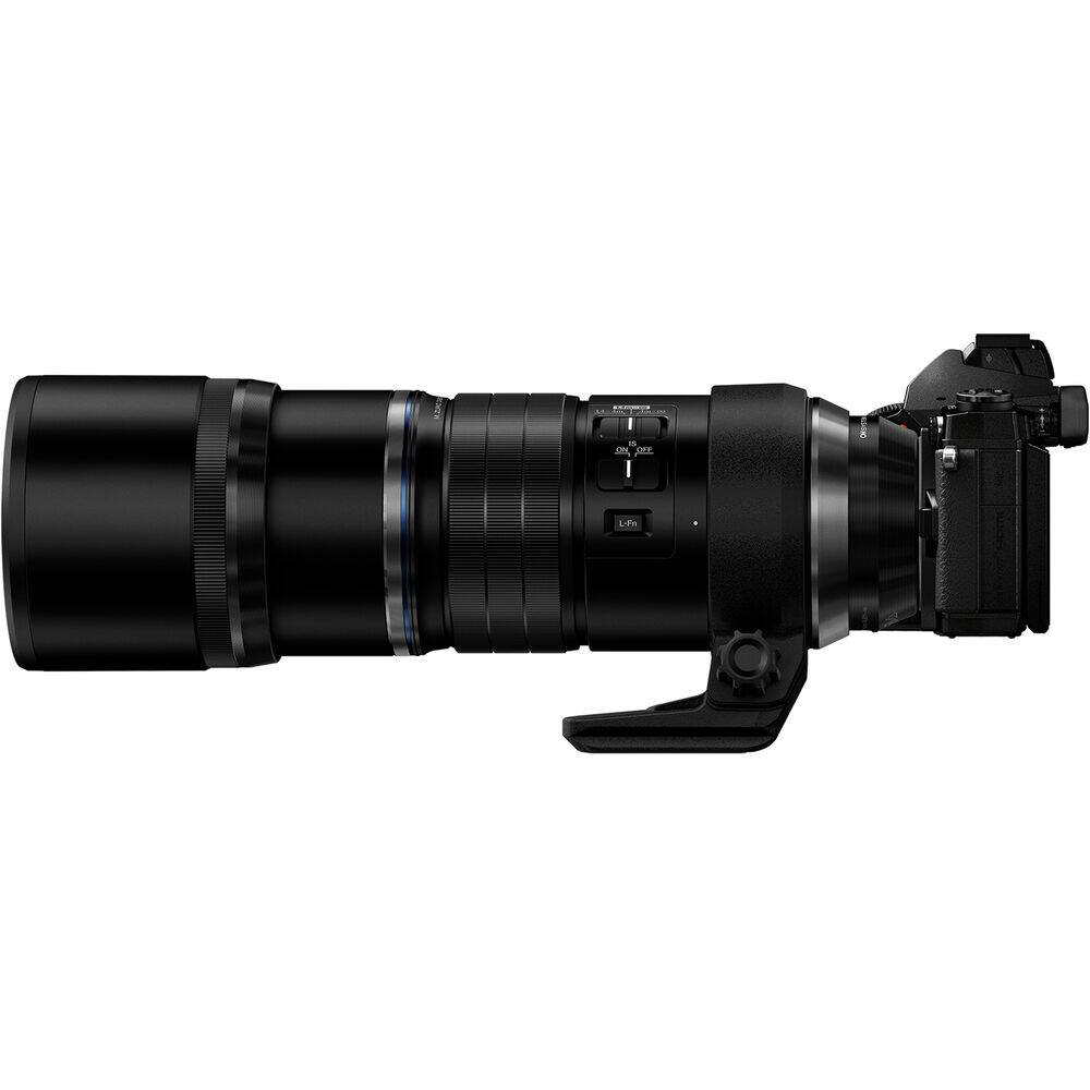 Alt View 4. OM System - OM SYSTEM M.Zuiko Digital ED 300mm f4 IS PRO Lens Micro Four Thirds(Bundle) - Black.