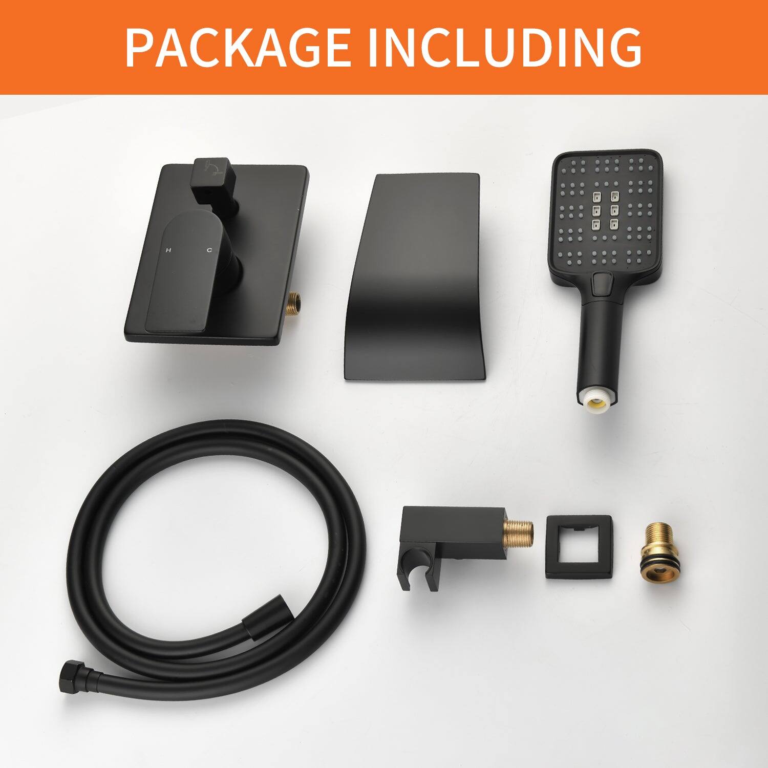 PACKAGE INCLUDING

- 1 x Mounting Plate
- 1 x Adapter
- 1 x Remote Control
- 1 x Power Cable
- 1 x Mounting Bracket
- 1 x Screw
- 1 x Nut