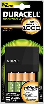 Duracell - NiMH AA/AAA Battery Charger - Brown