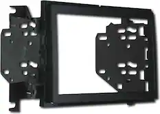 Angle. Metra - Dash Kit for Select 2011-2014 Ford F-150 DDIN - Black.