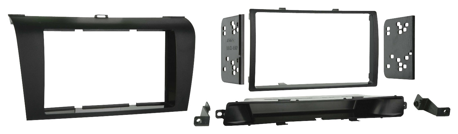 Metra - Double DIN Installation Kit for 2004 - 2008 Mazda 3 Vehicles - Black was $49.99 now $37.49 (25.0% off)