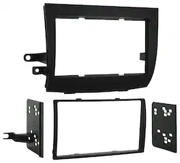 Metra - Dash Kit for Select 2004-2010 Toyota Sienna DDIN - Black