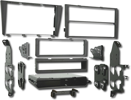 Angle View: Metra - Dash Kit for Select 2000-2005 Mitsubishi Eclipse/Montero Sport - Black