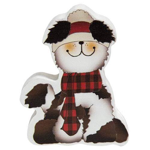 Alt View 1. BreeBe - Chunky Christmas Puppy 3 Asstd. - Multicolor.