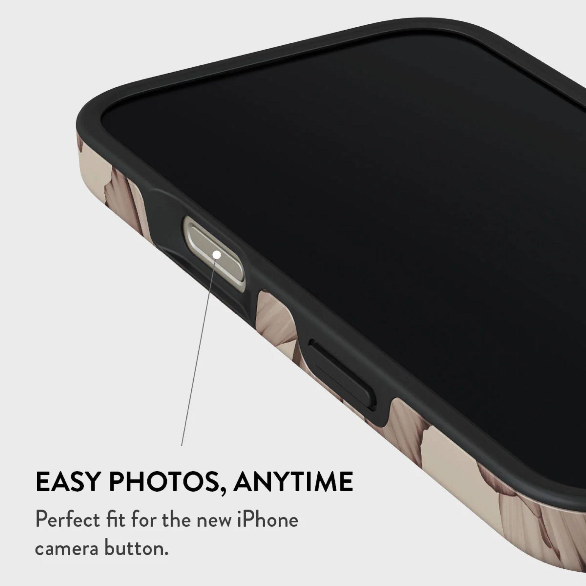 EASY PHOTOS, ANYTIME  
Perfect fit for the new iPhone camera button.