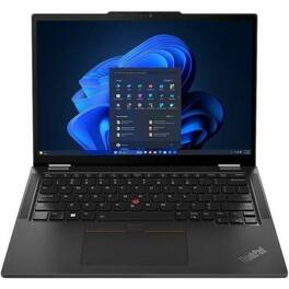Lenovo - ThinkPad X13 Gen 5 21LW0029US 13.3" Touchscreen Convertible 2 in 1 Notebook Intel Core Ultra 7 155U 16GB RAM DDR5 - Black