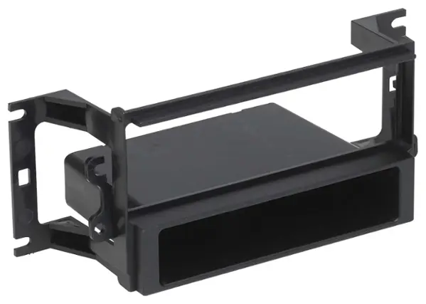 Front. Metra - Dash Kit for Select 2000-2006 Mitsubishi Eclipse Montero DIN - Black.