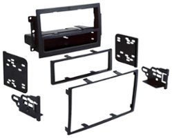 Metra - Installation Kit for 2007 - 2008 Chrysler, Dodge and Jeep Vehicles - Black - Front_Zoom