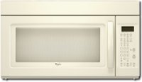 Front Standard. Whirlpool - 1.7 Cu. Ft. Over-the-Range Microwave - Biscuit.