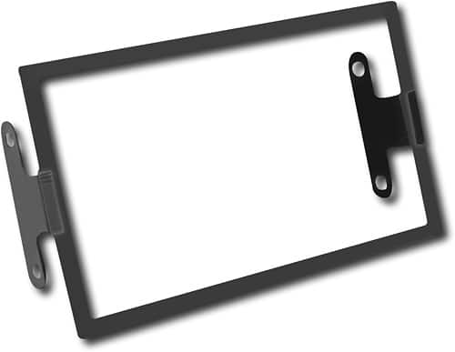 Angle. Metra - Dash Kit for Select 1995-2004 Nissan Sentra Frontier Xterra Pathfinder Skyline DDIN - Black.