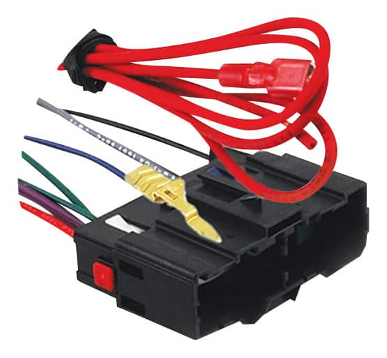 Front. Metra - Radio Harness for Select 2007-2011 Chevrolet Pontiac Vibe Aveo 9 3 Aveo 5 - Multi.