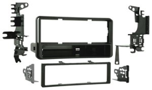 Metra - Dash Kit for Select 2000-2014 Toyota RAV4 XV Crosstrek Celica MR2 DIN - Black - Front_Zoom