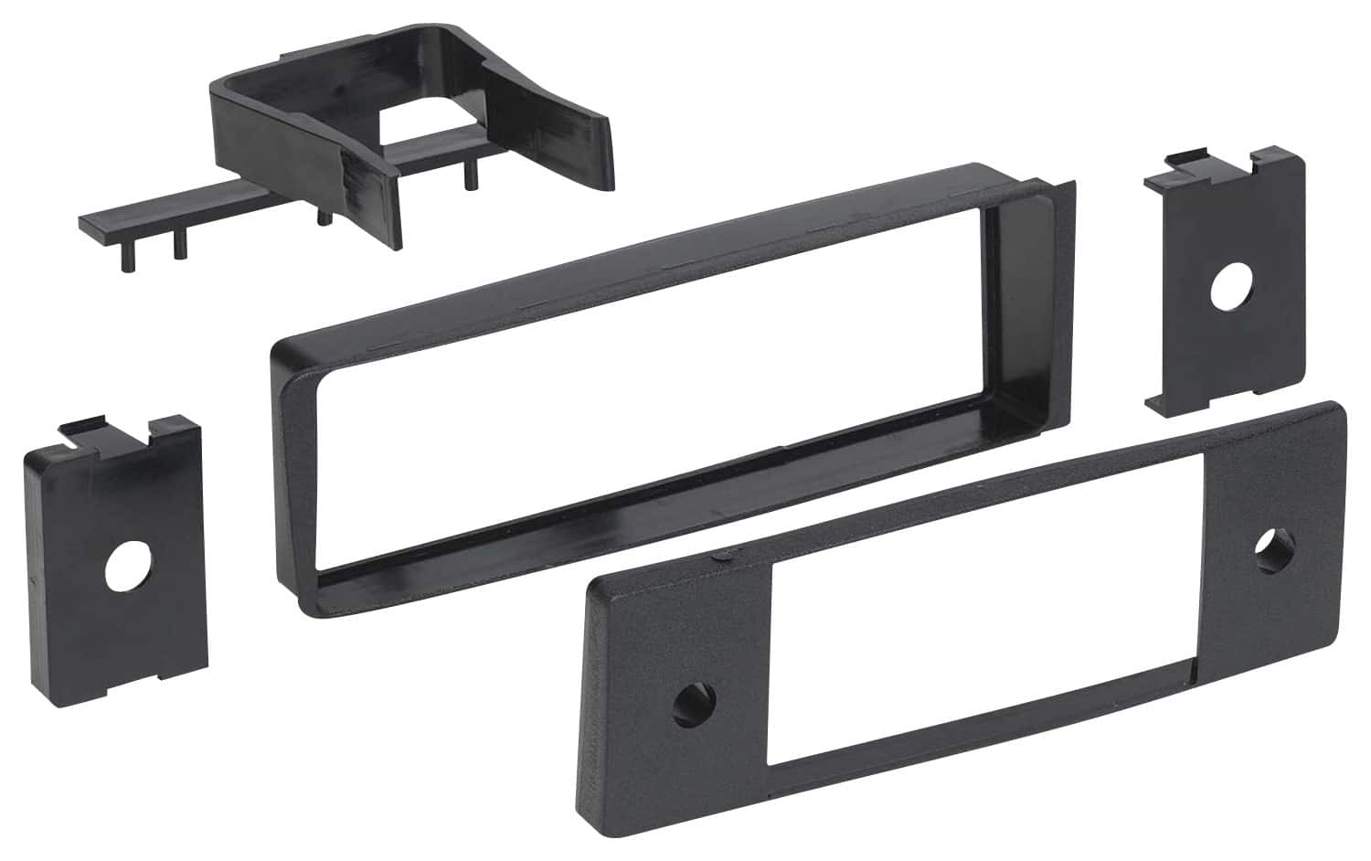 Front. Metra - Dash Kit for Select 1996-1998 Honda Civic - Black.