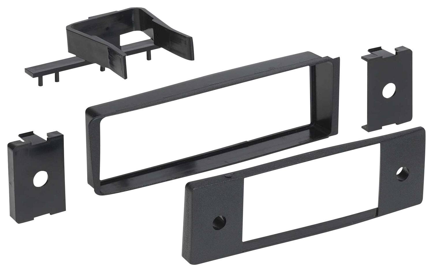 Front. Metra - Dash Kit for Select 1996-1998 Honda Civic - Black.