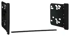 Front. Metra - Dash Kit for Select 1994-2011 Ford Mazda Lincoln Mercury Saab DDIN - Black.
