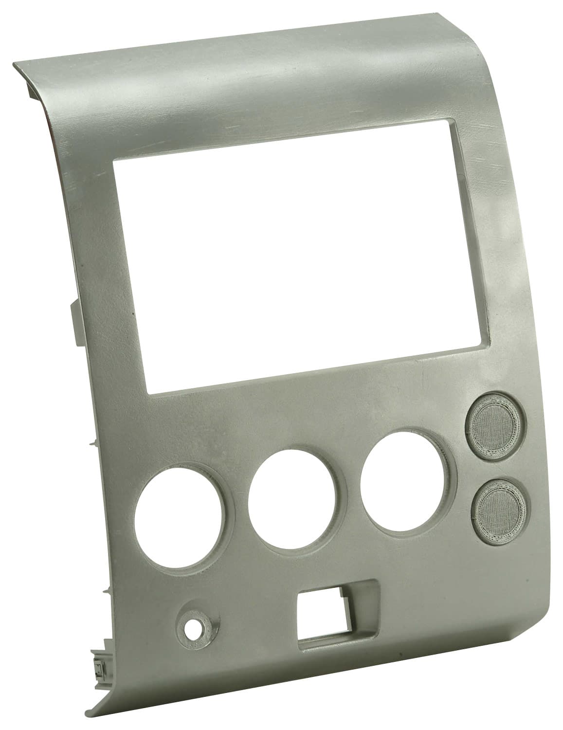 Front. Metra - Dash Kit for Select 2004-2007 Nissan Titan DIN - Black.