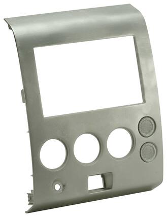 Front. Metra - Dash Kit for Select 2004-2007 Nissan Titan DIN - Black.