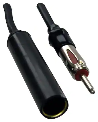Alt View 11. Metra - Universal Antenna Extension Cable - Black.