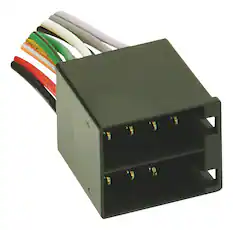 Front. Metra - Radio Harness for Select 1996-2006 Ford Dodge Porsche Land - Multi.