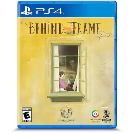 PS4 BEHIND THE FRAME EVERYONE E ESRB SILVER LINING STUDIOS Akatsuki AKUPARA Taiwan +GAMES* - E10+ (Everyone 10+)