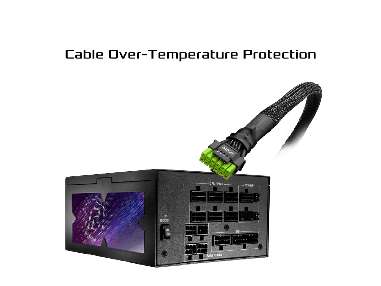 Cable Over-Temperature Protection

CPU/PCIe 12V-24V

5V BOOST

9 MB SATA/PATA