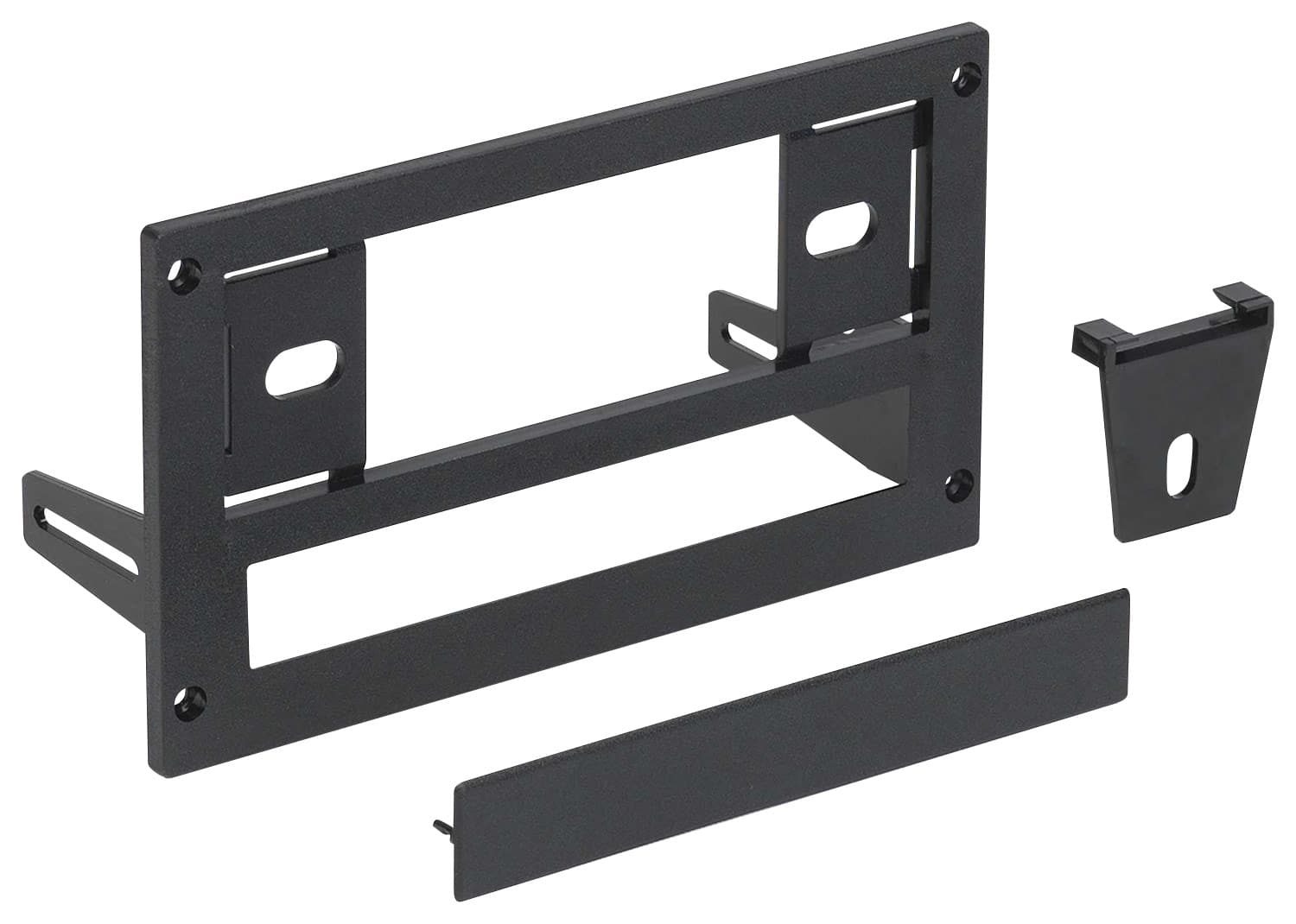 Metra - Dash Kit for Select 1987-1993 Ford Mustang DIN DDIN - Black - Front_Zoom