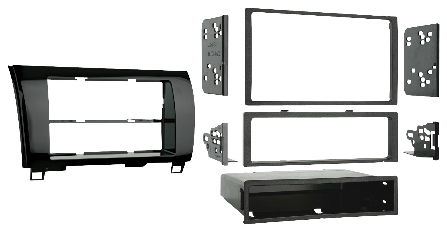 Metra - Installation Kit for Select Toyota Vehicles - Black was $49.99 now $37.49 (25.0% off)