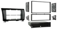 Front Zoom. Metra - Dash Kit for Select 2007-2022 Toyota Tundra, Sequoia DIN DDIN - High Gloss Black.
