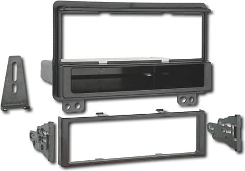 Angle. Metra - Dash Kit for Select 2001-2006 Ford Lincoln Mustang Explorer Expedition Navigator - Black.