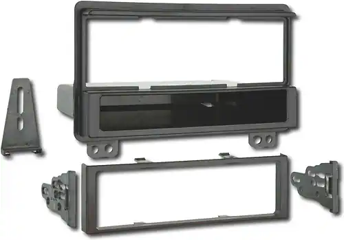 Angle. Metra - Dash Kit for Select 2001-2006 Ford Lincoln Mustang Explorer Expedition Navigator - Black.